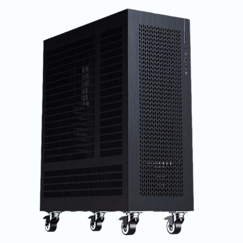 至强四卡4-3 A100 40G/80G_H100 80G/96G 超静音PC水冷服务器主机