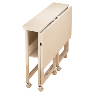 小户型折叠桌不占地可移动书桌家用电脑桌子懒人床边桌简易学习桌