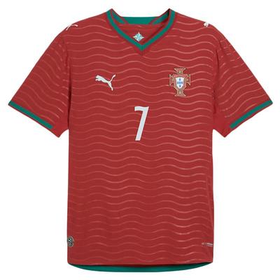 酷锐彪马2026世界杯葡萄牙7号C罗主场球员版短袖球衣788140-77