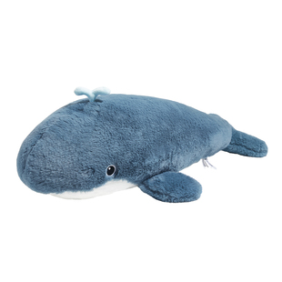 伶俐鲸鱼玩偶抱枕沙发可爱鲨鱼毛绒玩具毕业礼物抱睡公仔娃娃