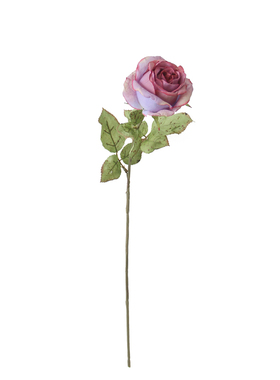 复古焦边玫瑰花仿真花餐厅装饰摆