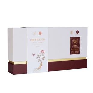 阿胶参芪玉灵膏黄芪茯苓膏养生膏血红蛋白肽喜食纯食养450g礼盒装