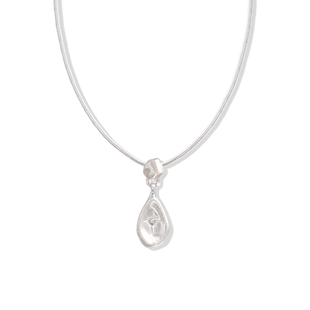 ASTRALIS·隐星｜随型星芒水滴项链女款轻奢高级毛衣颈链春夏礼物