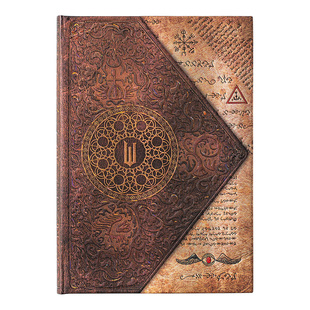 paperblanks笔记本本子魔法坏女巫联名手账本记事本格利默里魔法书高颜值复古生日礼物闺蜜女生实用礼盒套装