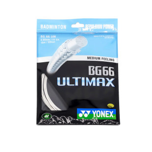 尤尼克斯羽毛球拍线YONEX日本进口yy控球好音效好高弹性线BG66UM