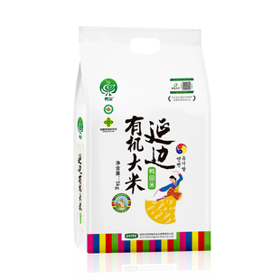 鸭泉 延边朝鲜族有机米大米5kg粳米寿司米粥米25年新米吉林大米
