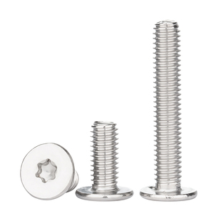 304不锈钢薄头大平头梅花螺丝扁平低头CM梅花螺丝钉M2M3M4M5M6M8