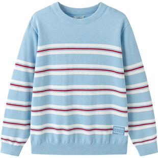 巴拉巴拉儿童针织衫男童女童毛衣春秋装新款童装中大童套头上衣孩