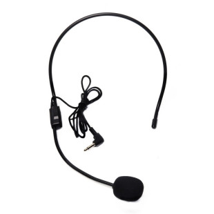 小蜜蜂麦克风扩音器老师教师用有线领夹头戴式上讲课教学话筒耳麦