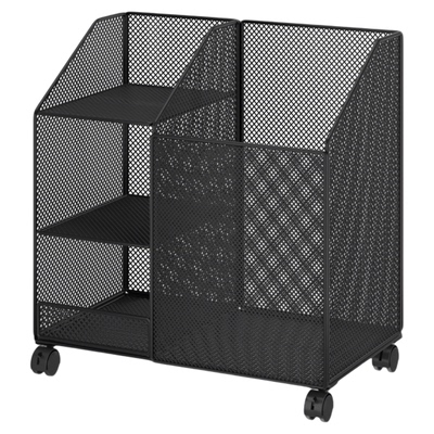 家用厨房置物架带轮分层收纳架子