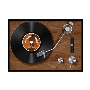 中古风电表箱装饰画2026新款电表箱盒遮挡挂画配电箱液压上翻壁画