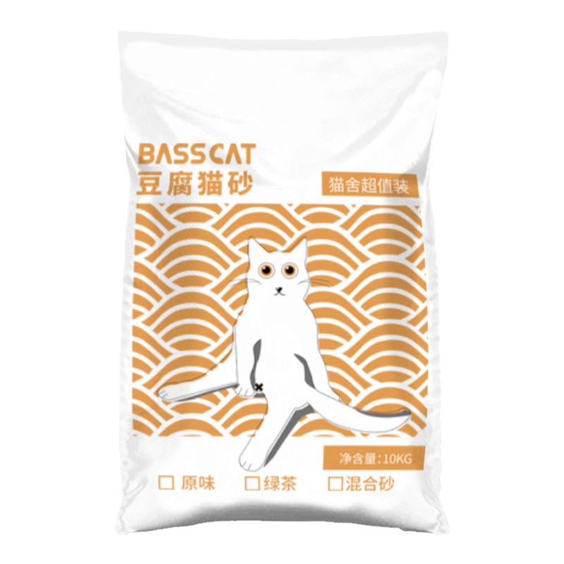 贝贝福猫砂20斤豆腐砂混合豆腐砂