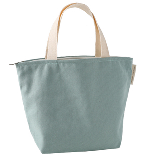 拉链大号 帆布手拎包女学生便当包零食面包牛奶饭盒包袋手提包包