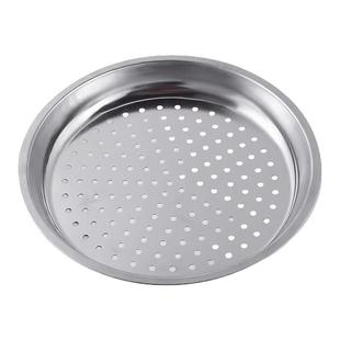 蒸盘圆形不锈钢家用炒锅加厚易清洗蒸格蒸片蒸锅篦子专用蒸笼蒸屉