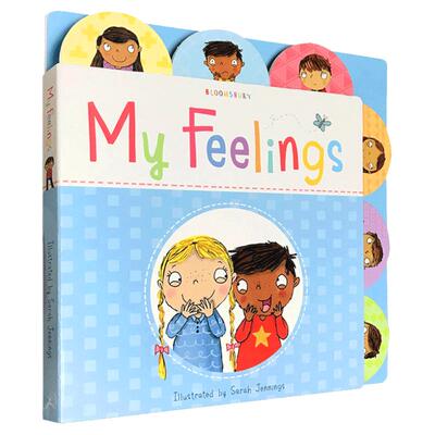 我的情绪感受 英文原版 My Feelings 儿童情绪宣泄管理绘本 情商培养 感受表达 儿童心理健康教育 亲子互动早教图画书进口英语书籍