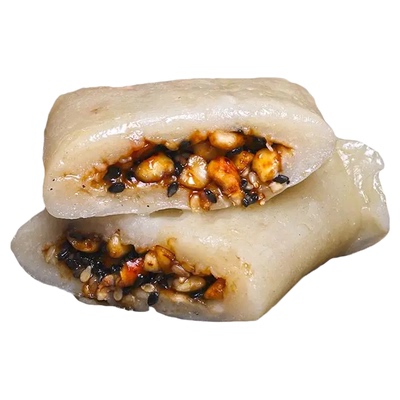 广西特产红糖糍粑纯手工糯米芭蕉叶糍粑新鲜现做真空袋装糯叽叽