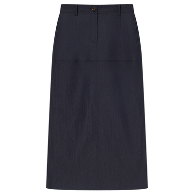 COVERINS原色仿牛仔半身裙女中长款直筒2026春季新款CC36150030