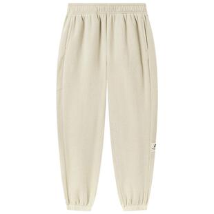 361°童装男女童针织加绒加厚保暖长裤2025冬季新款摇粒绒裤子