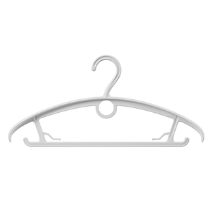 宽肩衣架家用挂衣无痕防肩角防滑大号加厚加粗加长45cm衣撑挂架