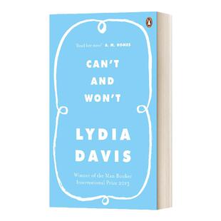 Can't and Won't 莉迪娅 戴维斯 短篇故事集 Lydia Davis