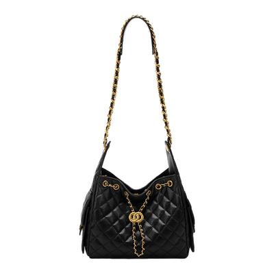 星期六2025秋冬新款链条水桶包