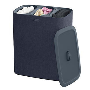 英国JosephJoseph家用分类脏衣分离篮三格脏衣篓大容量收纳篮轻奢