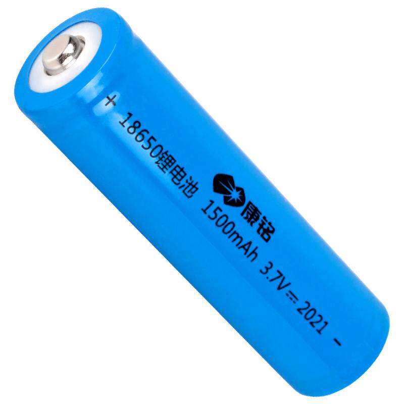 康铭台灯充电式电池配件18650锂电池灭蝇拍电蚊拍强光手电筒3.7V