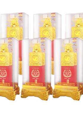贵州金沙县摘粮珍品80红500 ML*6瓶装53度高度白酒婚宴宴请酱香型