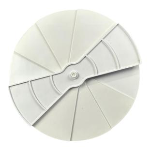 工厂直销塑料胶ABS散流器扇形开关调节阀风量调节旋转风口配件物