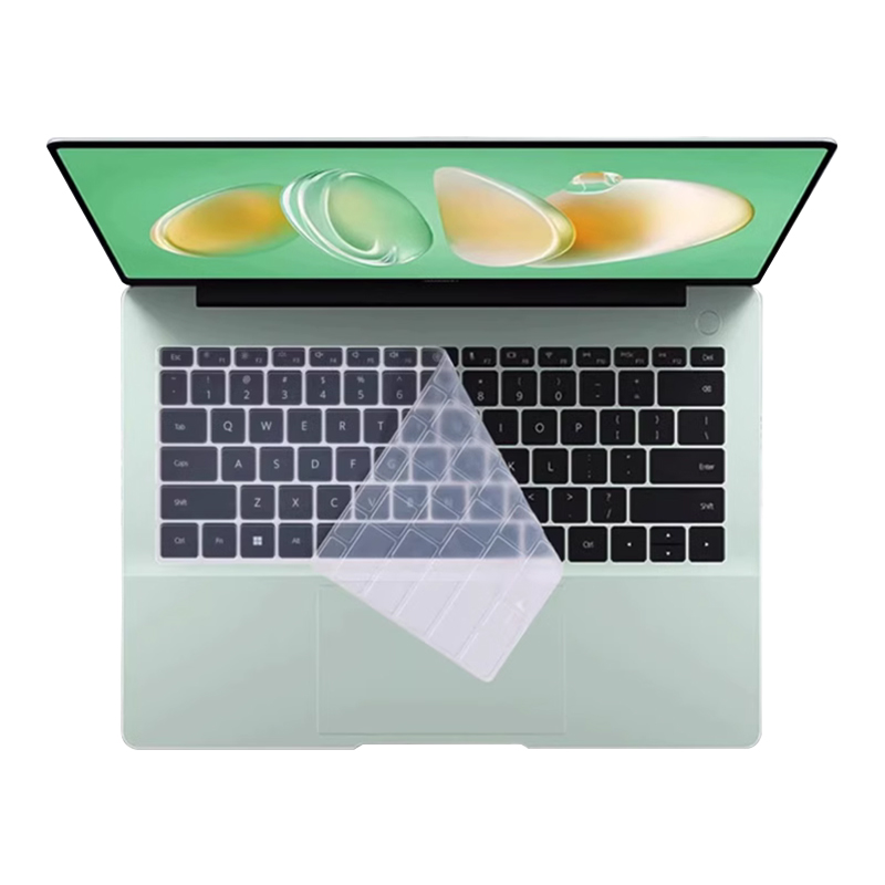适用2024款华为MateBook14键盘膜按键保护套酷睿Ultra电脑屏幕钢化贴膜KLVG-16防尘垫键位笔记本防尘罩屏幕膜