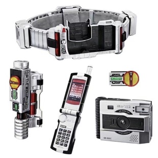 国产CSM假面骑仕FAIZ555豪华版收纳箱合金腰带脚踢相机加速器道具