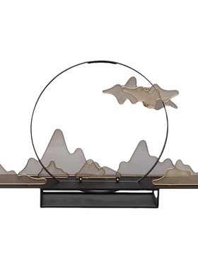 新中式侘寂风高级感摆件