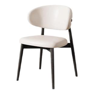 帕沙曼餐椅家用现代简约餐厅实木椅子高端靠背椅餐椅组合高级感