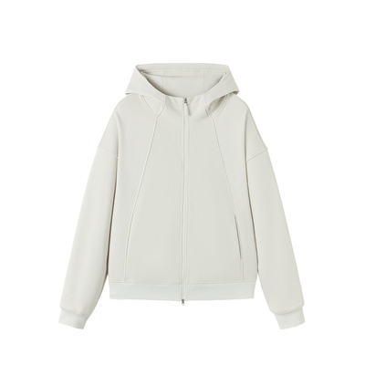 INNERLAND连帽轻柔毛巾布卫衣