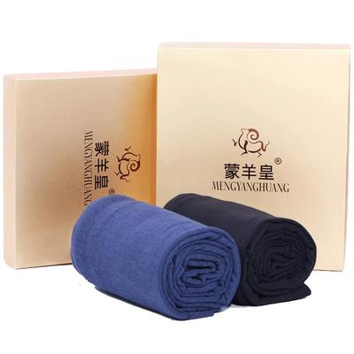 蒙羊皇100%中厚蚕丝打底裤保暖裤