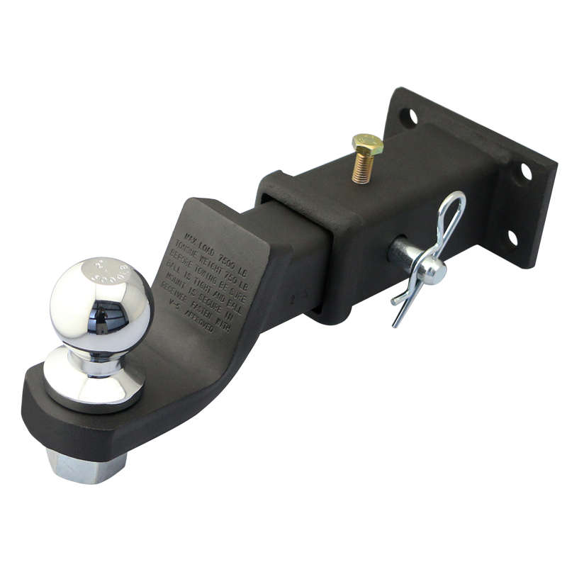 汽车改装拖车钩拖车臂后杠拖车锁游艇房车牵引钩拖车配件连接器勾