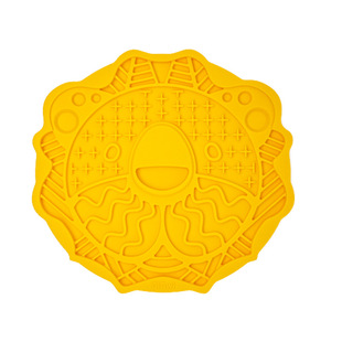 贵为犬猫慢食盘宠物硅胶狗舔食垫漏食藏食舔舐丰容玩具猫咪舔舔盘