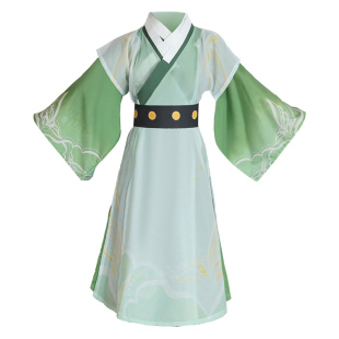 儿童汉服男童国学服女童小学生古装书童服装三字经开笔礼演出服秋