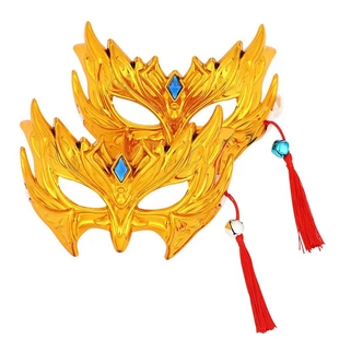 斗罗大陆COS唐三面具儿童玩具小丑半脸七怪面具圣诞晚会成人面雎