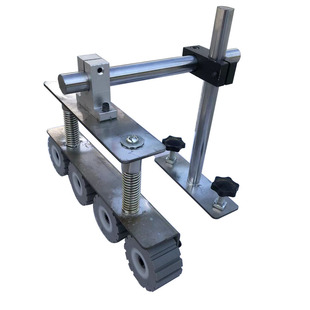 木工装修锯台大锣机开槽压板器四轮压料器镂铣子母无尘锯家装配件