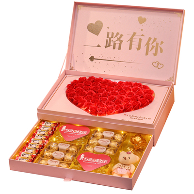 情人节巧克力礼物仪式感送女生