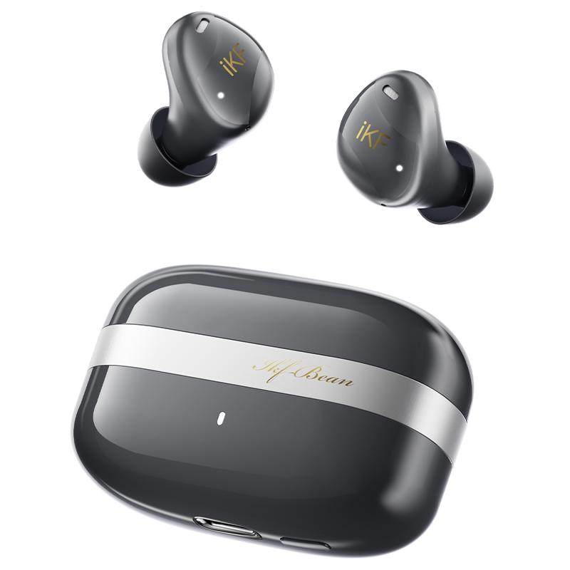 iKF楼兰真无线豆式蓝牙耳机入耳式高音质主动降噪游戏运动长续航