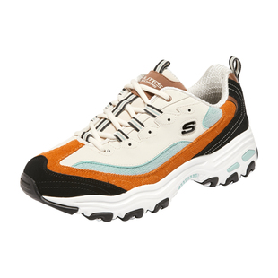 斯凯奇奶茶熊|秋冬新款男子百搭时尚老爹鞋复古厚底休闲运动鞋