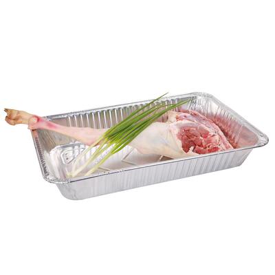 加厚长方形加大外卖锡纸盒