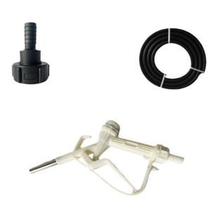 塑料化工枪防腐蚀车用尿素枪自封枪不锈钢管手动加注枪6分1寸自封