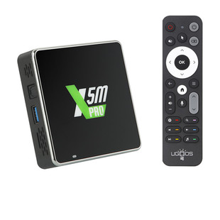 有故事Ugoos X5M PRO Amlogic s905x5m机顶盒安卓14电视盒子tvbox