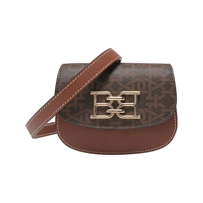 【自营】Bally/巴利女士TPU配皮胸包斜挎包腰包 BAILY XS TPM