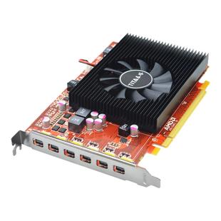 泰塔 R7350 6MINIDP RX5808G 炒股办公监控分屏拼接大屏 多屏显卡