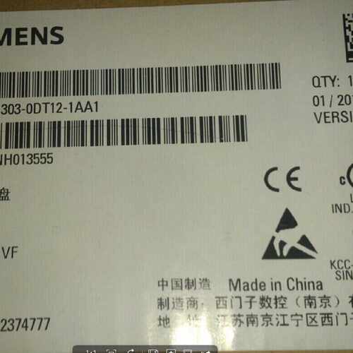 议价西门子6FC5303-0DT12-1AA1 SINAMICS 802D sl CNC 全键盘
