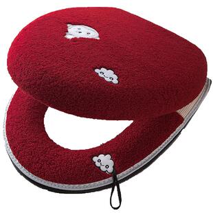 冬季马桶垫坐垫家用加厚马桶垫子坐便套马桶圈垫坐便器垫三件套装